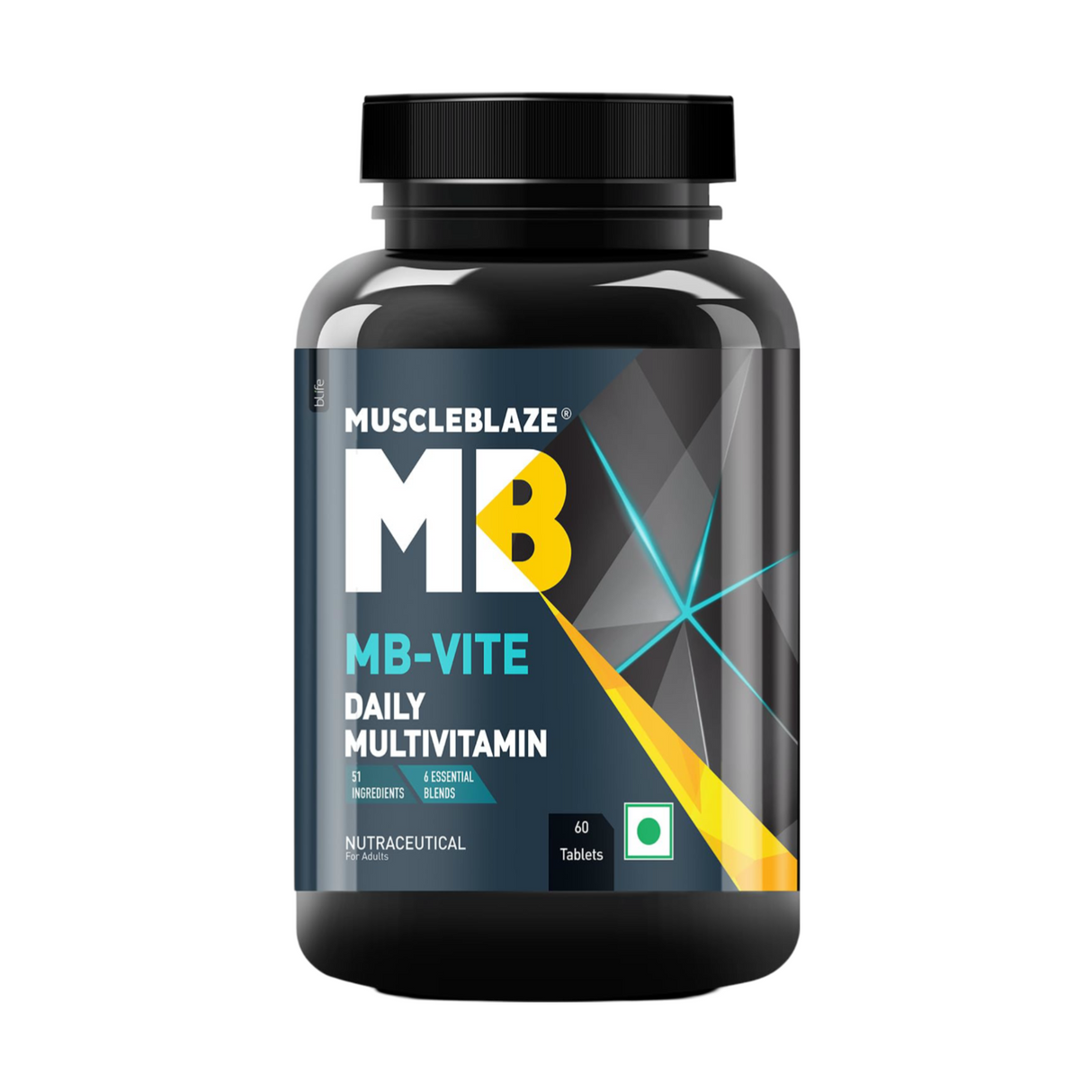 MuscleBlaze MB-VITE Daily Multivitamin - 60 Tablet - Nutristar