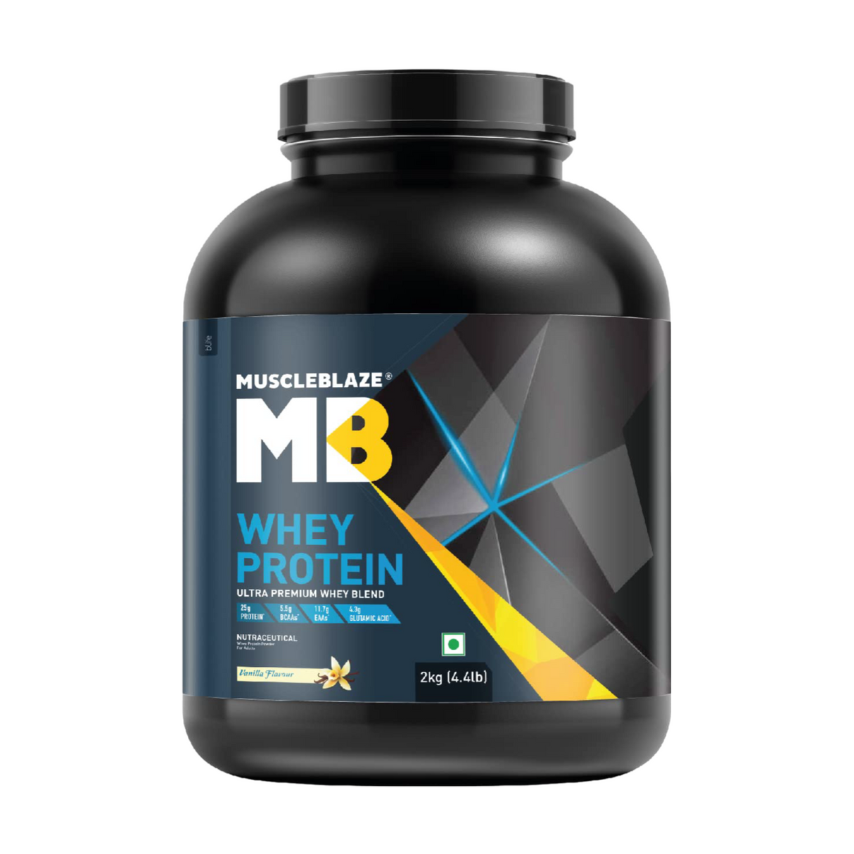 MuscleBlaze Whey Protein - 4.4 Lbs - Nutristar