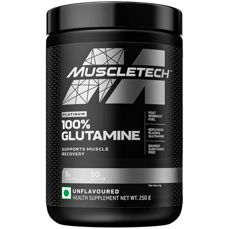 Muscletech Essential Glutamine 250 Gms - Nutristar