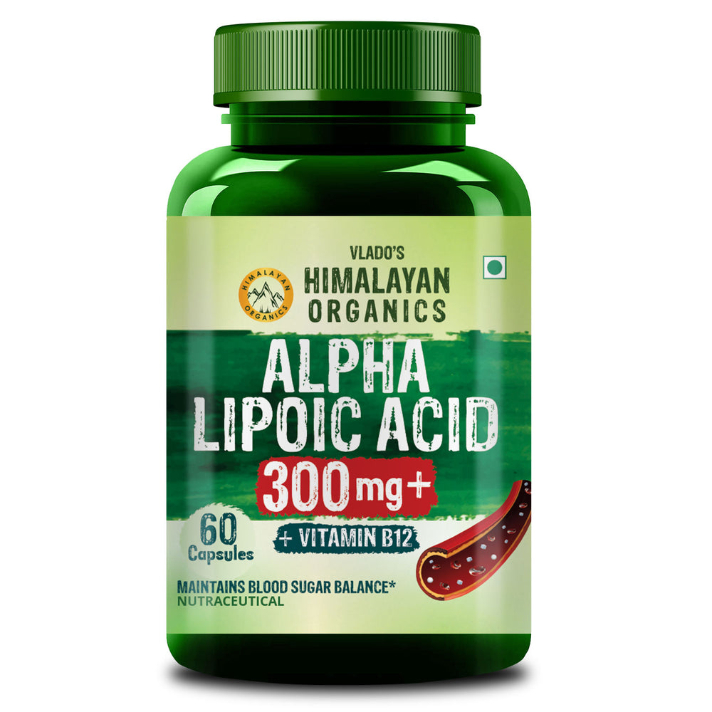 Vlado's Himalayan Organics, Alpha Lipoic Acid, 300mg - 60 Veg Capsules