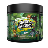 Gayor Essentials Pre Gayor Black 2.0 Pre-Workout Powder 676g | 200mg Caffeine