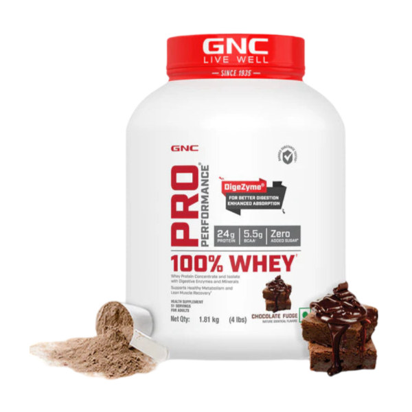 GNC Pro Performance 100% Whey Protein - 4 Lbs - Nutristar