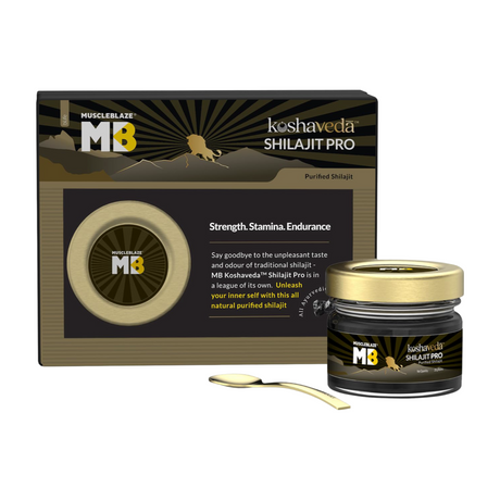 Koshaveda Shilajit Pro by MuscleBlaze 20 gm - Nutristar