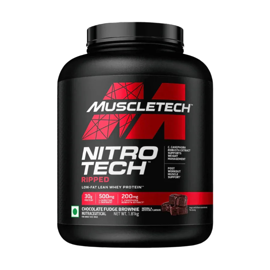 Muscletech Nitro-Tech Ripped 3.8 Lbs (1.72Kg) - 42 Servings
