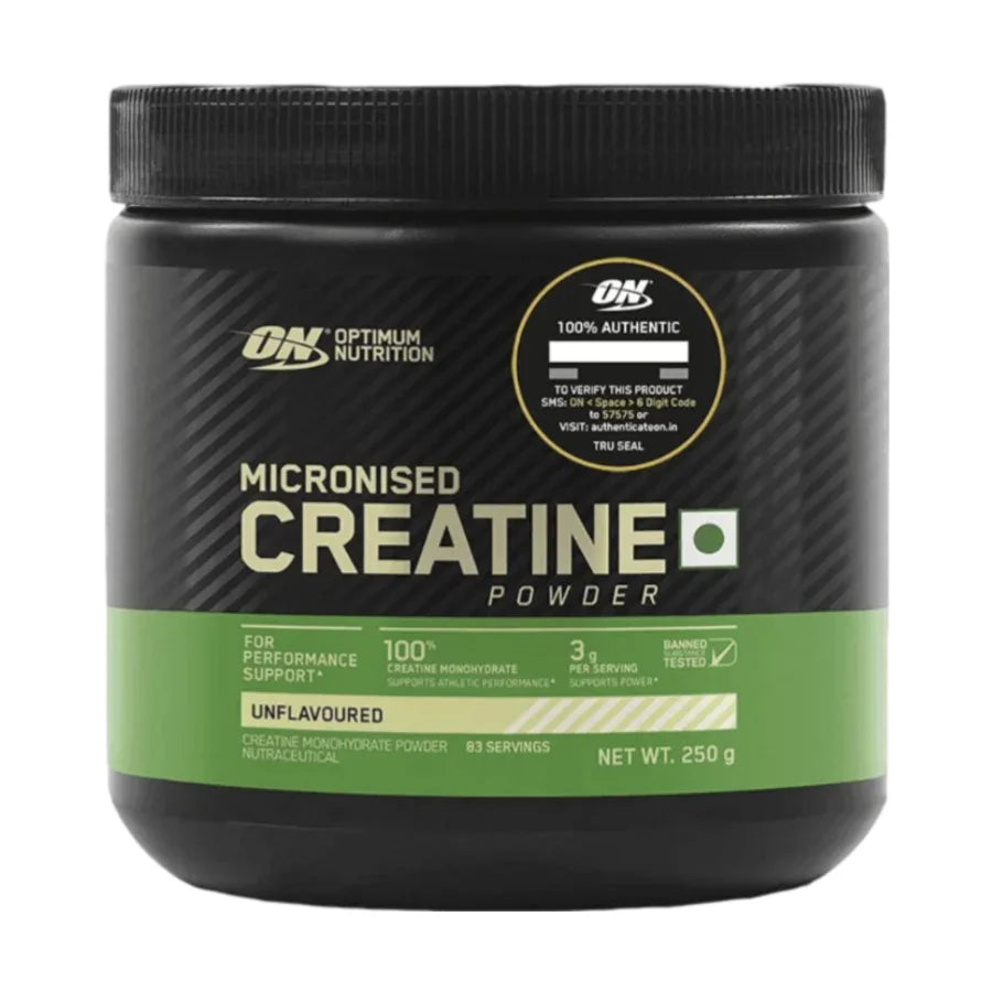 Optimum Nutrition (ON) Micronized Creatine Powder - 250 gm