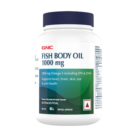 GNC Body Fish Oil 1000 , 90 Softgels - Nutristar