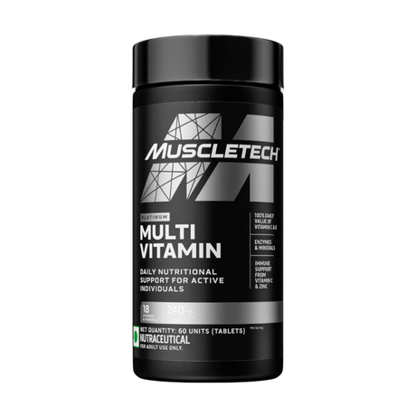 MuscleTech Platinum Multivitamin - 60 Tablets - Nutristar