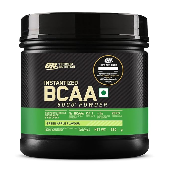 Optimum Nutrition (ON) Instantized BCAA 5000 mg Powder - 30 Servings - Nutristar