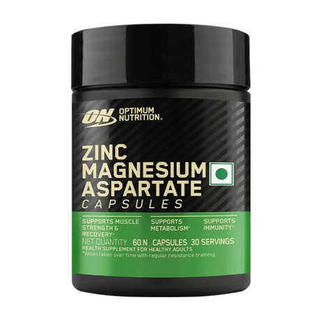 Optimum Nutrition (ON) Zinc Magnesium Aspartate (ZMA) - 60 Capsules - Nutristar