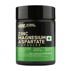 Optimum Nutrition (ON) Zinc Magnesium Aspartate (ZMA) - 60 Capsules