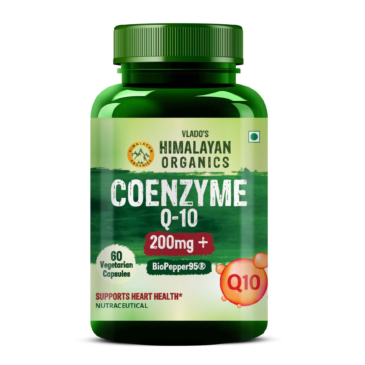 Vlado's Himalayan Organics, CoQ10, 200mg - 60 Veg Capsules