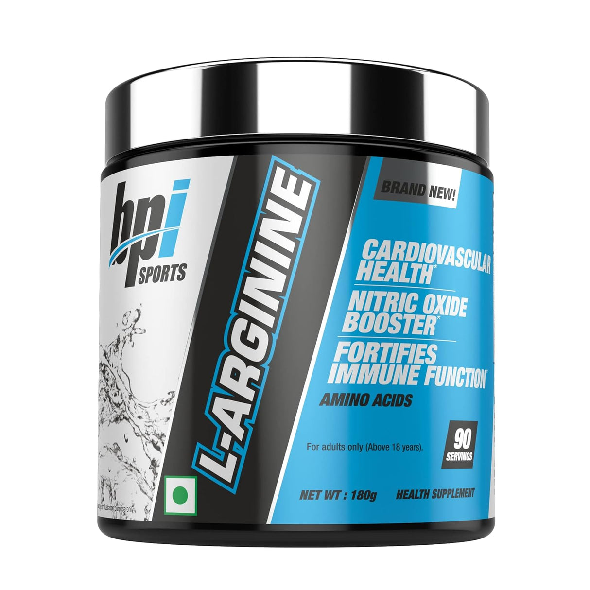 BPI Sports L-Arginine 2000mg L-Arginine Power - 90 Servings - Nutristar