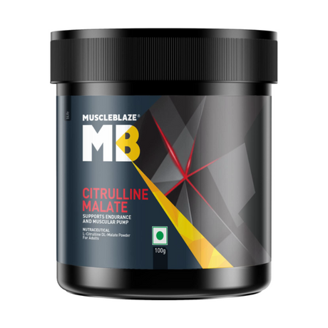 MuscleBlaze Citrulline Malate - 100 Gms - Nutristar