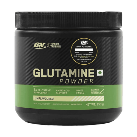 Optimum Nutrition (ON) Glutamine Powder - 50 Servings - Nutristar