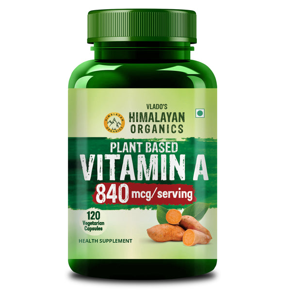 Vlado's Himalayan Organics, Vitamin A - 120 Capsules