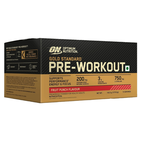 Optimum Nutrition (ON) Gold Standard Pre-Workout -15 Servings - Nutristar