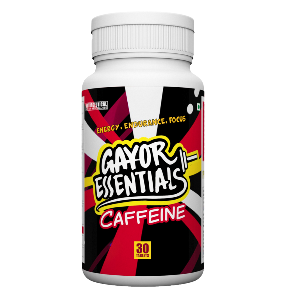 Gayor Essentials Caffeine & Piperine Dietary Supplement | 30 Tablets