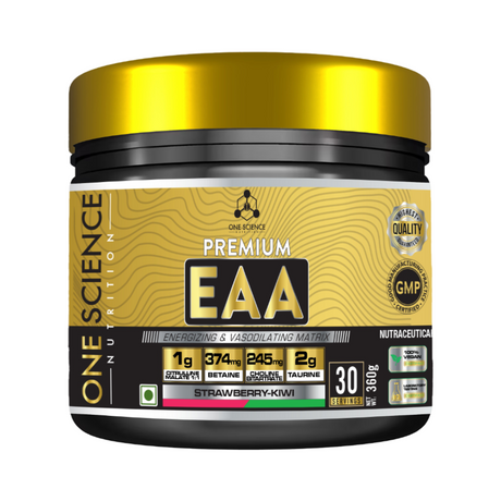 One Science Nutrition Premium EAA (All 9 Essential Amino Acids) - 30 Servings - Nutristar