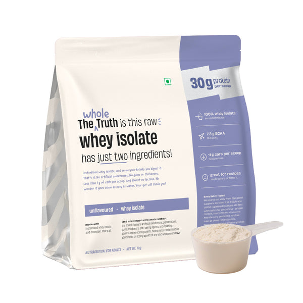 The Whole Truth 30g Whey Protein Isolate - 1kg