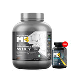MuscleBlaze Biozyme Performance Whey 4.4 Lbs + Omega 3 Fish Oil 60 Servings Combo