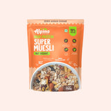 Alpino Super Muesli (Whole Grain Breakfast Cereal) - 750 gm - Nutristar