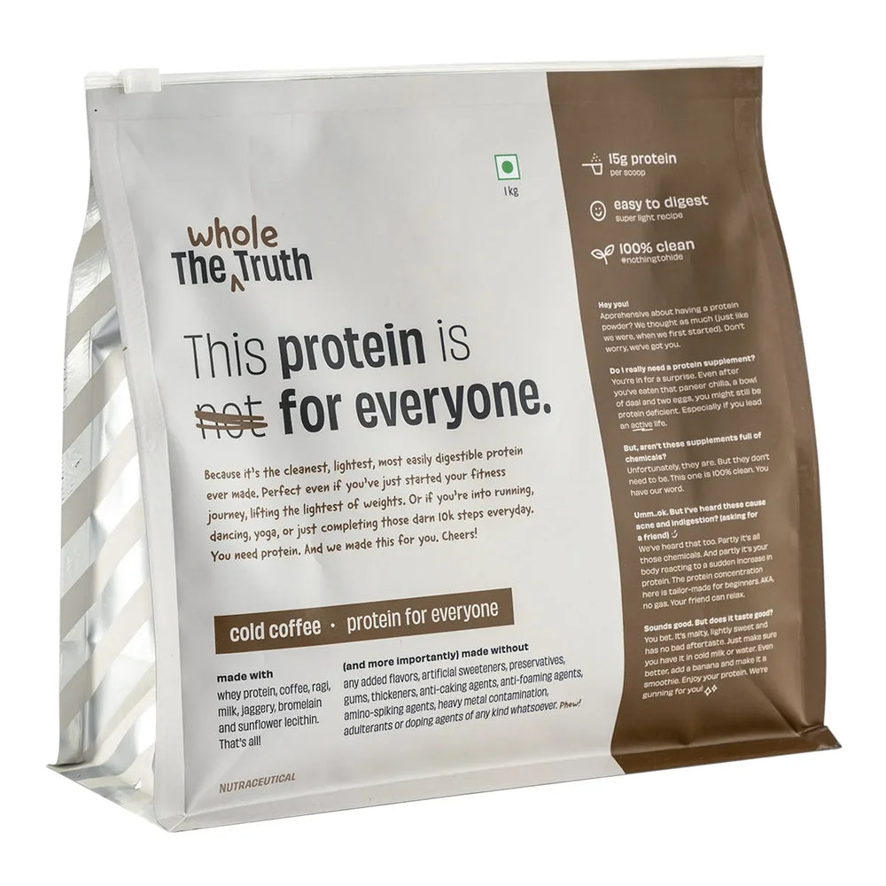 The Whole Truth 15g Beginner Whey Protein - 1 Kg