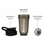 Nutristar Power Bullet Shaker Bottle 500ml (Random Color)