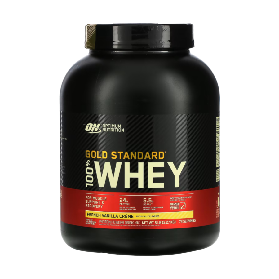 Optimum Nutrition (ON) Gold Standard 100% Whey 5 Lbs - Nutristar