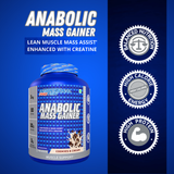 International Protein Anabolic Mass Gainer 3kg | 30g Protein | 3g Creatine | 30 Servings