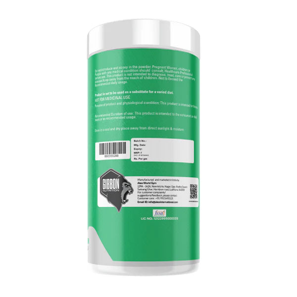 Gibbon Creatine Monohydrate | 100gm, 33 Serving