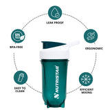 Nutristar Power Bullet Shaker Bottle 500ml (Random Color)