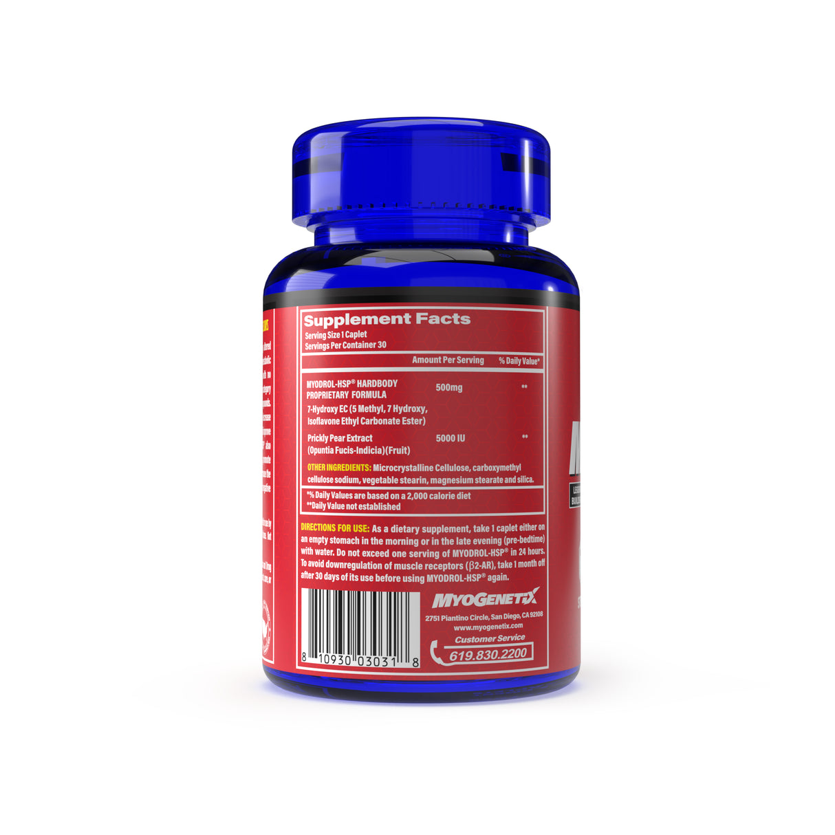 Myogenetix Myodrol-HSP, 30 Capsules