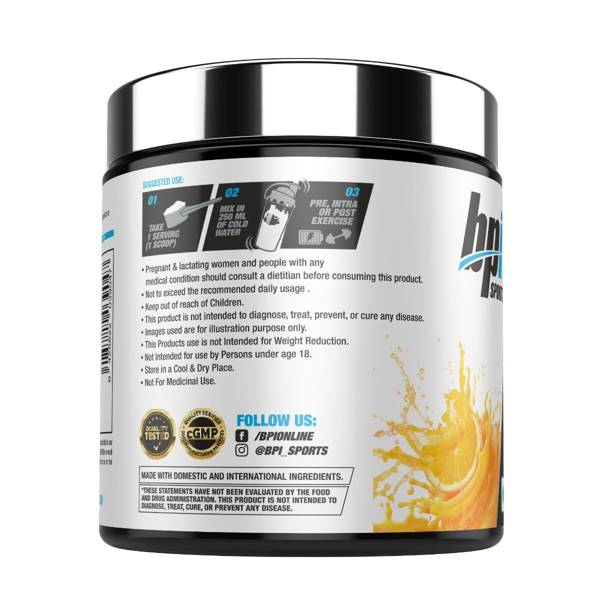 BPI Sports EAA Essential Aminos , 30 Servings - Nutristar