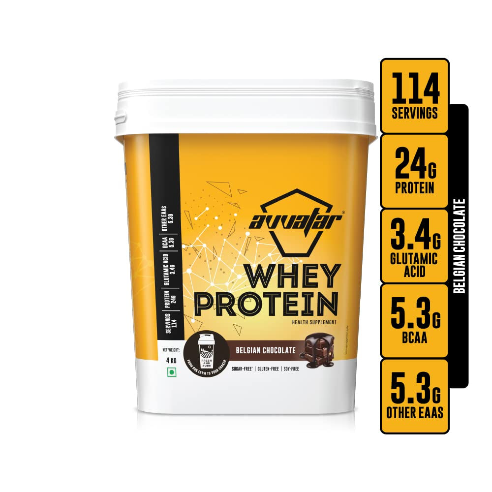 Avvatar Whey Protein Powder - 4 Kg - Nutristar