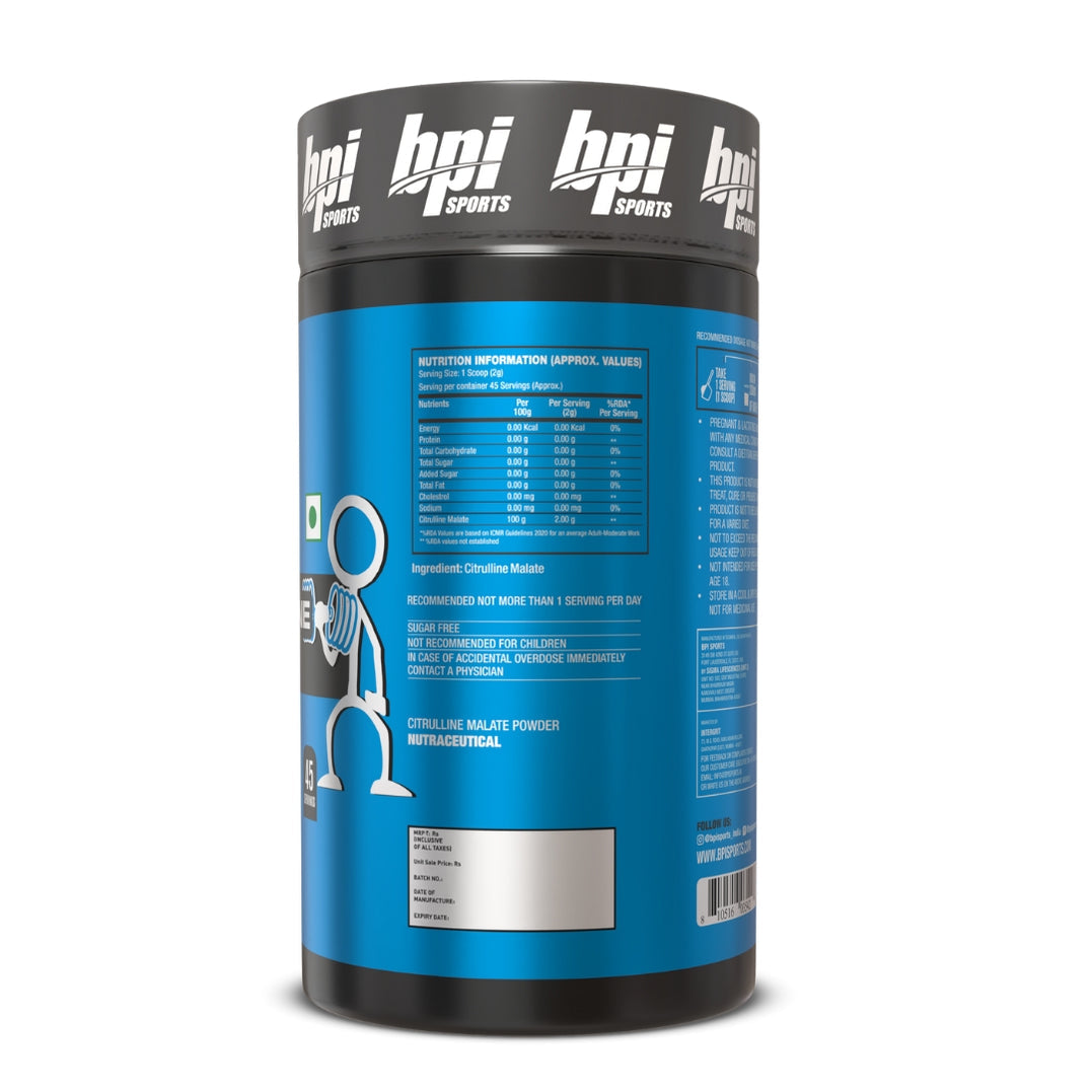 BPI Sports Citrulline Malate - 45 Servings - Nutristar