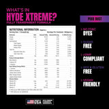 ProSupps HYDE XTREME Pre Workout - 30 Servings - Nutristar