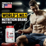 GNC Pro Performance 100% Whey Protein 2 Lbs + Nutristar Micronized CREA Gold Creatine Monohydrate 250g (83 Servings) - Lean Muscle Starter Stack