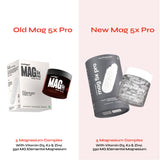 YourHappyLife Magnesium 5X Pro | 5 Forms of Magnesium with Vitamin D3, K2 & Zinc | 60 Vegan Capsules