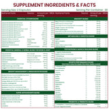 Himalayan Organics Liposomal Multivitamin 50+ | 60 Veg Capsules | Energy, Immunity & Overall Health Support