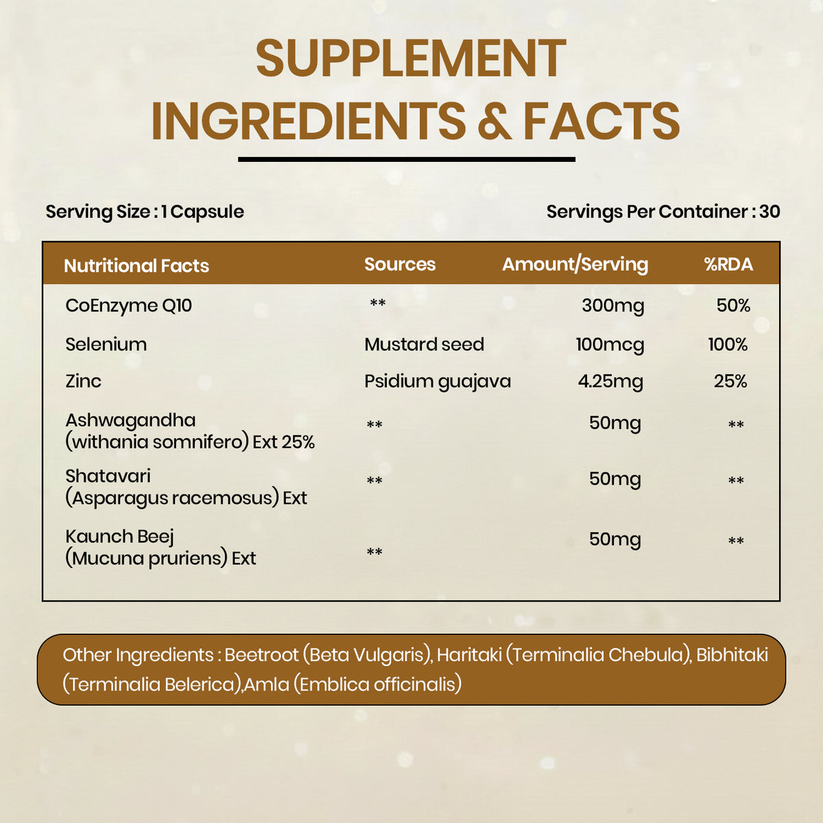 Vlado's Himalayan Organics, CoQ10, 300mg - 30 Veg Capsules