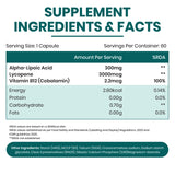 Vlado's Himalayan Organics, Alpha Lipoic Acid, 300mg - 60 Veg Capsules