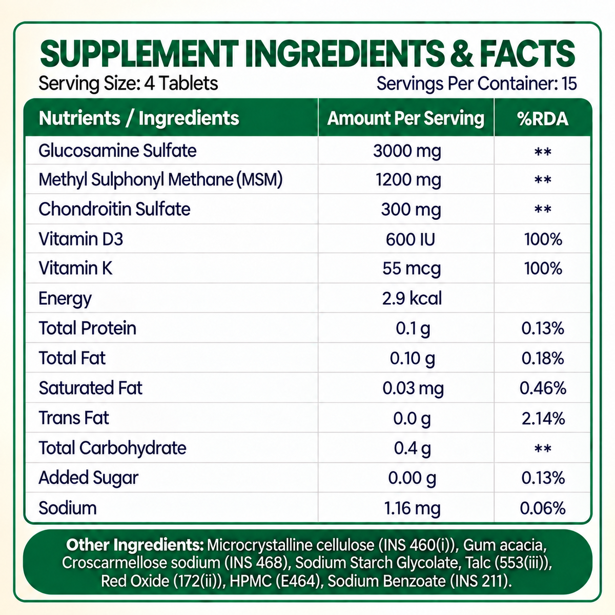 Vlado's Himalayan Organics, Plant Based Joint Support with Boswellia Ashwagandha - 60 Veg Tablets