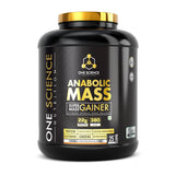 One Science Anabolic Mass | Super Mass Gainer | 22g Protein | 5.5 lb (25 Servings)