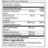 GAT Liver Cleanse - 60 Capsules