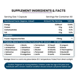 Vlado's Himalayan Organics, Probiotics 60 Billion CFU with Prebiotics 170mg - 60 Veg Capsules