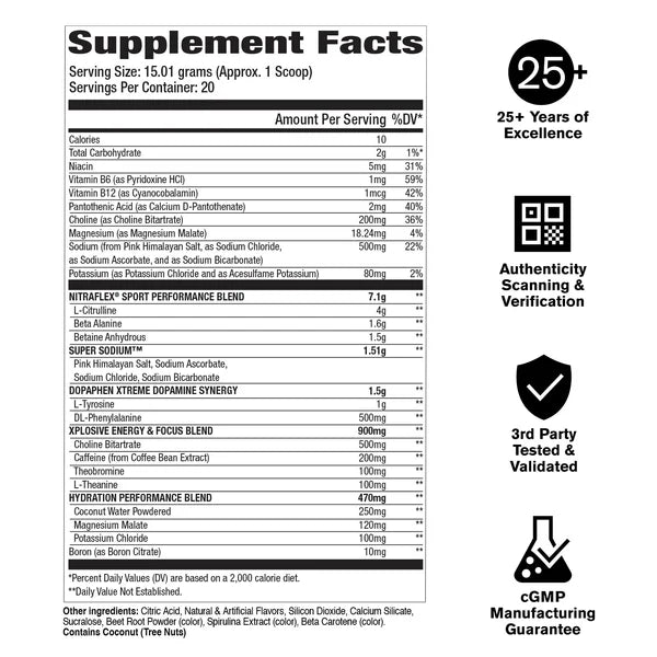 GAT Nitraflex Extreme Sport - 20 Servings
