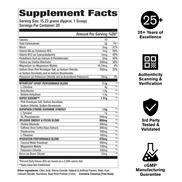 GAT Nitraflex Extreme Sport - 20 Servings