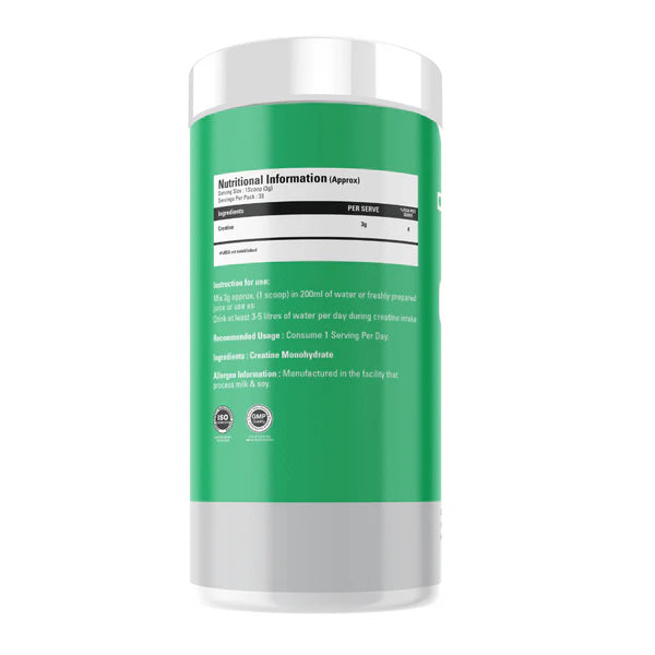 Gibbon Creatine Monohydrate | 100gm, 33 Serving