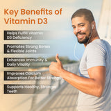 Vlado's Himalayan Organics Vitamin D3 2000 IU Chewable Tablets | 60 Tablets | Bone & Immunity Support