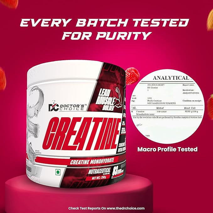 Doctor's Choice Creatine Monohydrate 250 Gm - Nutristar